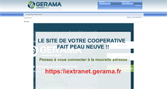 Desktop Screenshot of gerama.fr