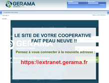 Tablet Screenshot of gerama.fr